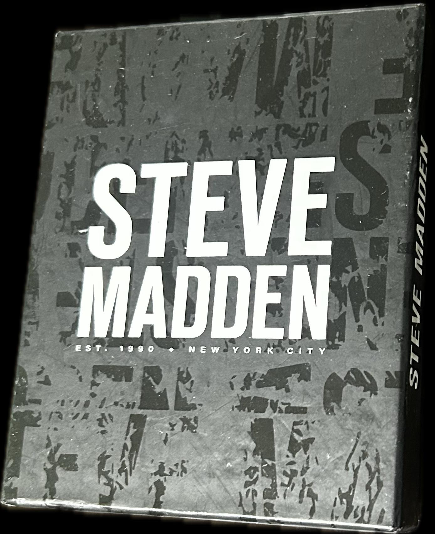 Cartera para caballero negra marca Steve Madden