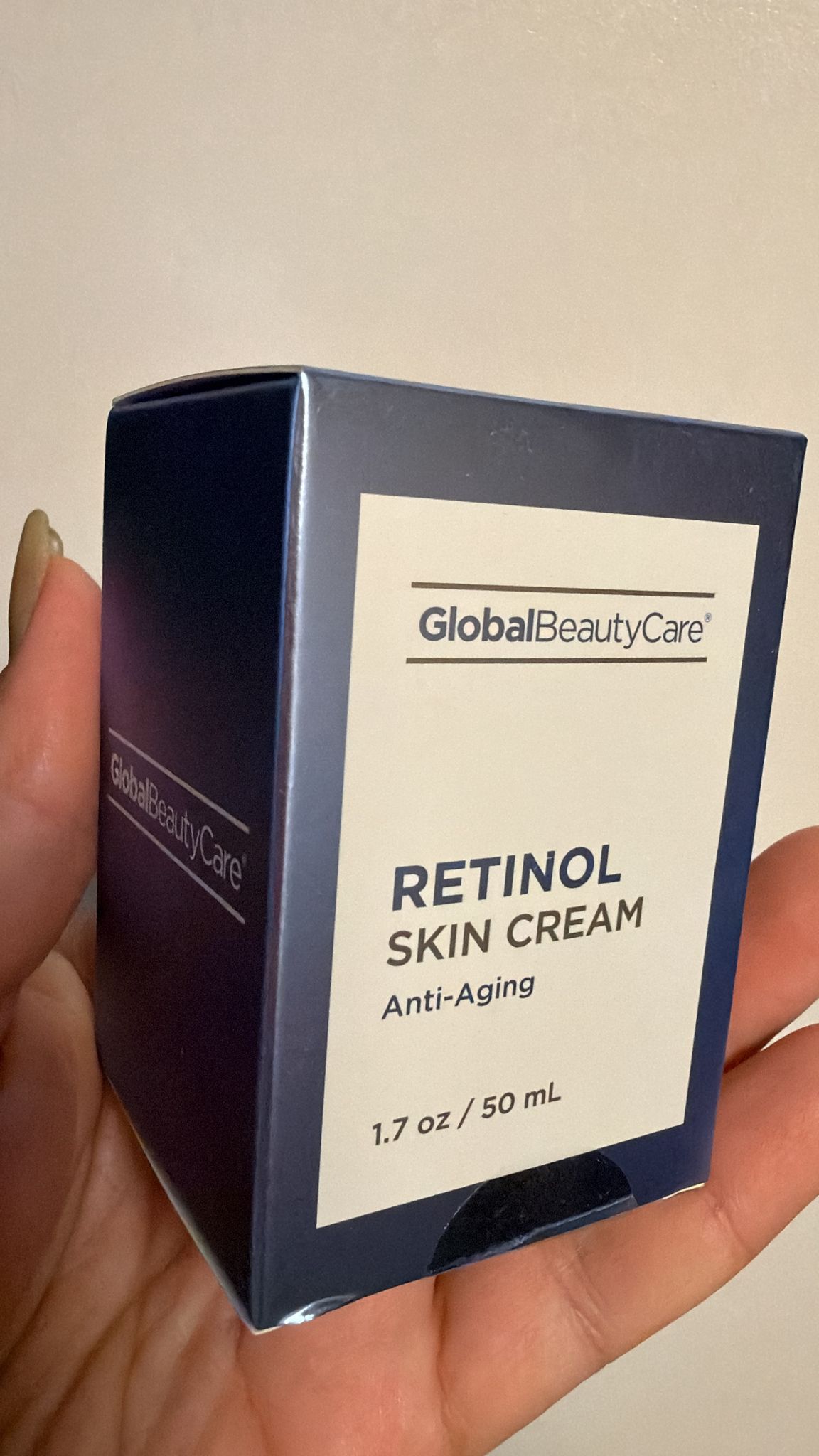 Crema Facial Global Beauty Care® Retinol Skin Cream – Tratamiento Antiedad y Regenerador, 50ml.