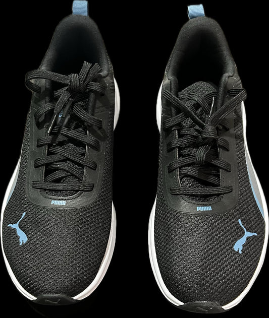 Tenis Puma azul marino con gris talla 7 y medio