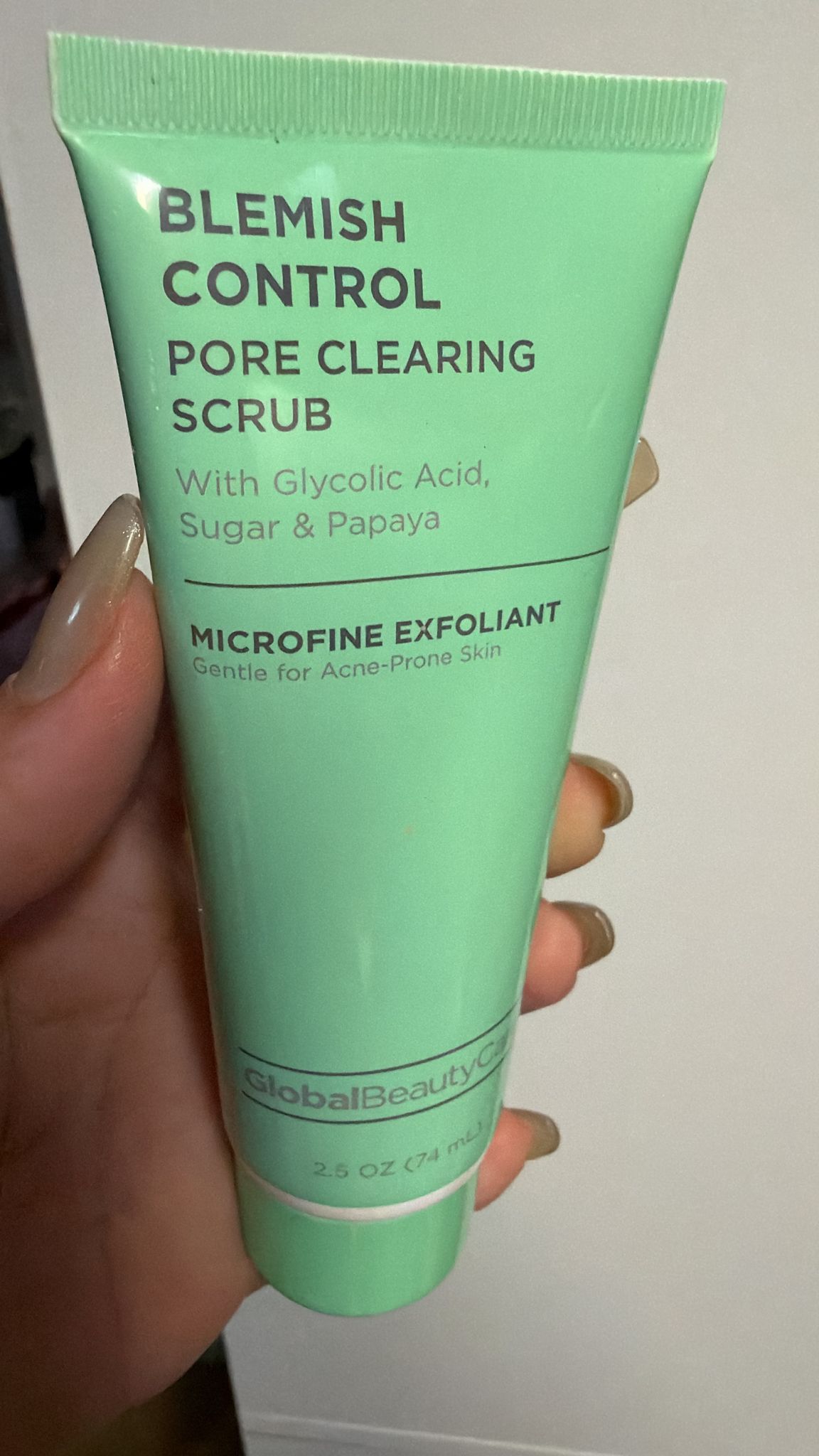 Exfoliante Facial Blemish Control - Pore Clearing Scrub con Ácido Glicólico y Papaya