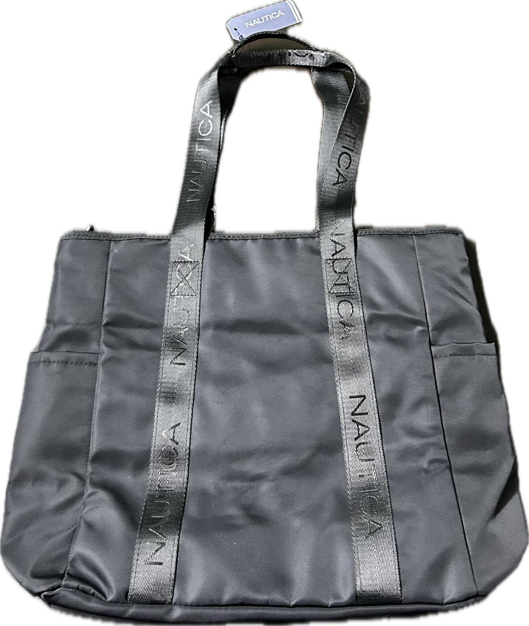 Bolsa para dama Náutica negra tipo tote bag