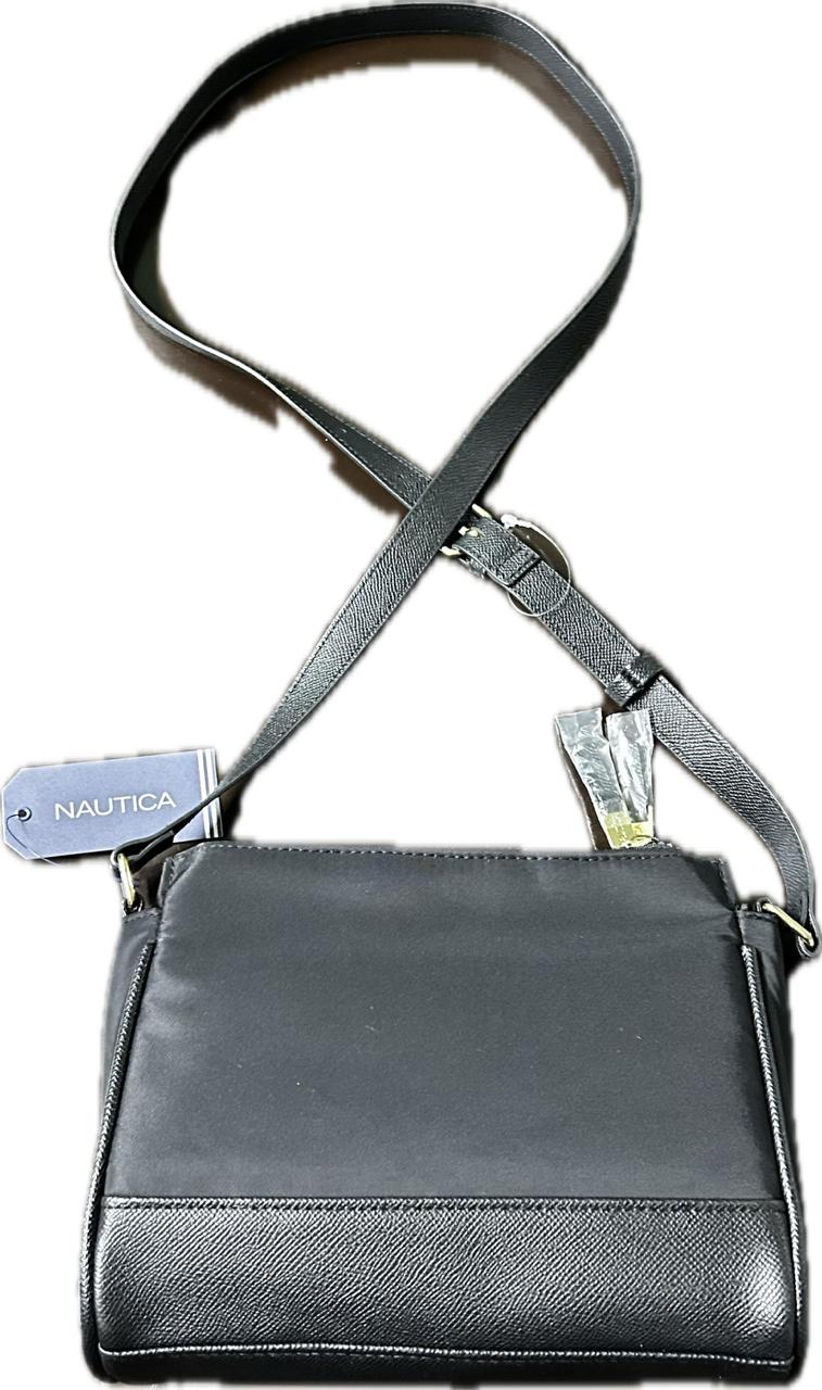 Bolsa para dama Náutica negra tipo Shoulder bag