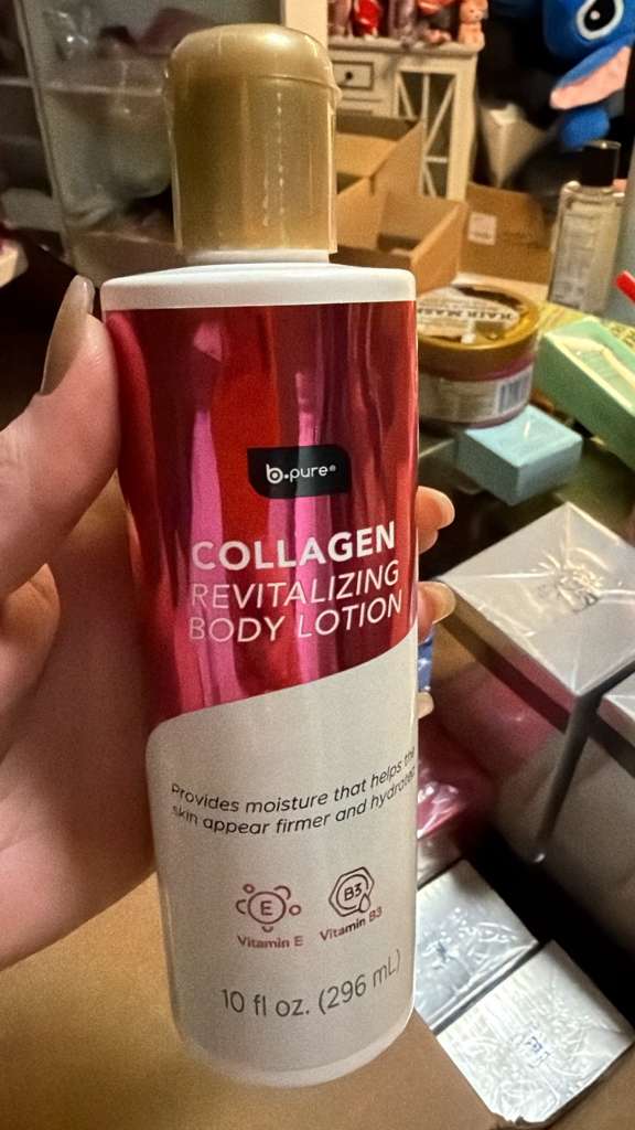 Loción Corporal B-PURE Collagen Revitalizing - Hidratación Profunda con Vitamina E y B5