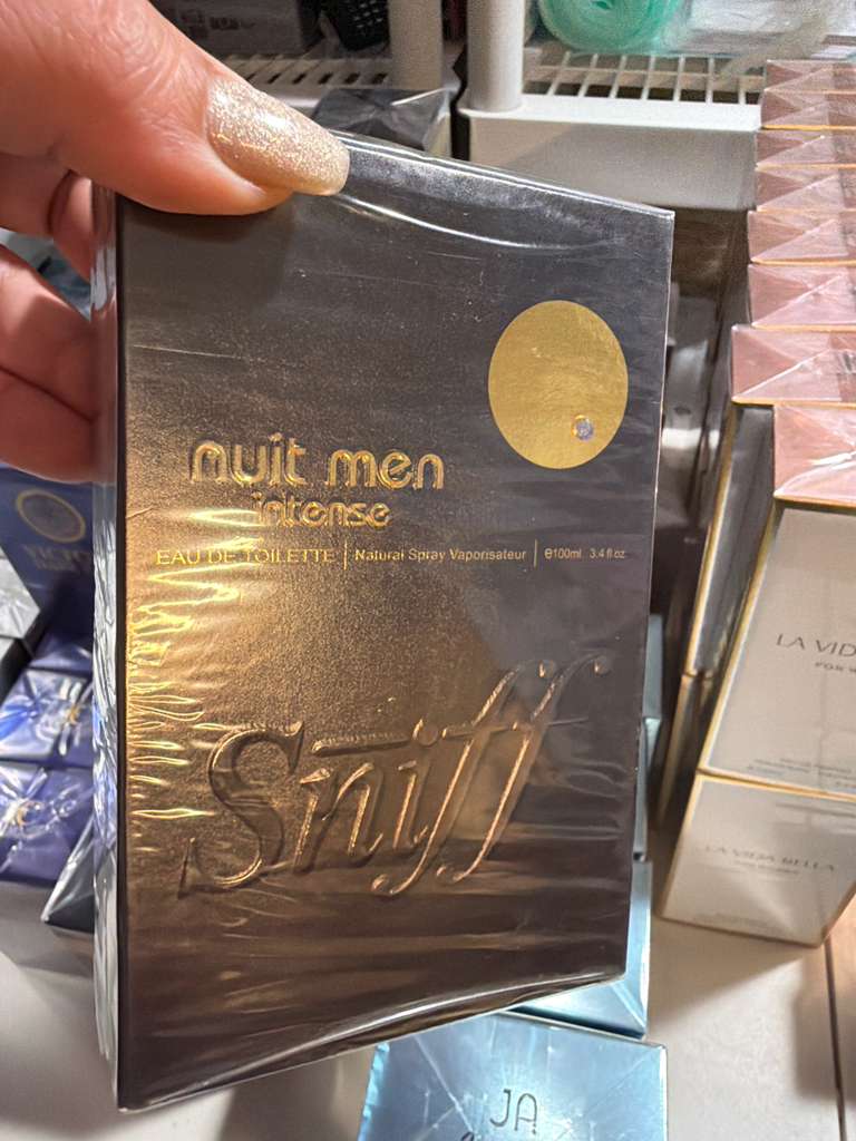 NUIT MEN INTENSE by Sniff - Eau de Parfum, 100ml. Inspirado en la icónica y potente fragancia Club de Nuit Intense Man de Armaf