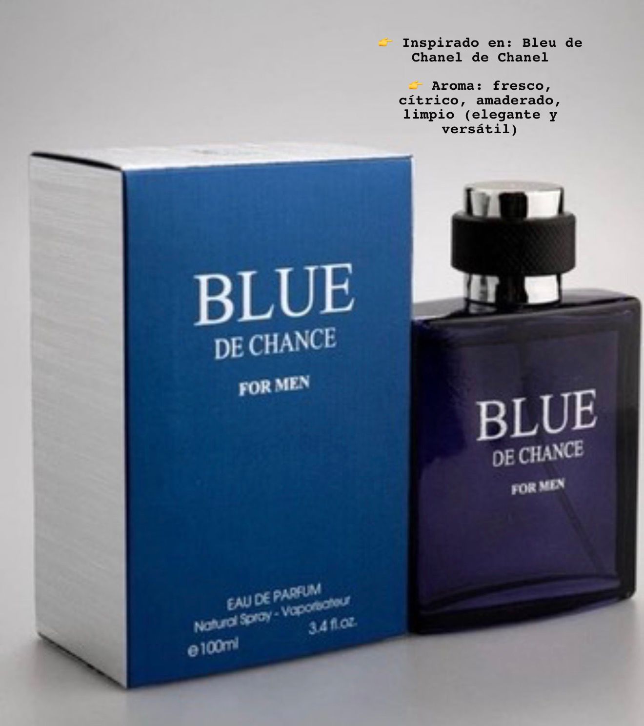 Blue de Chance | Inspiración Bleu de Chanel