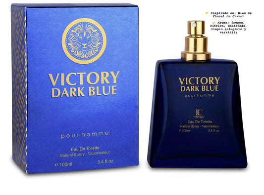 Victory Dark Blue | Inspiración Bleu de Chanel