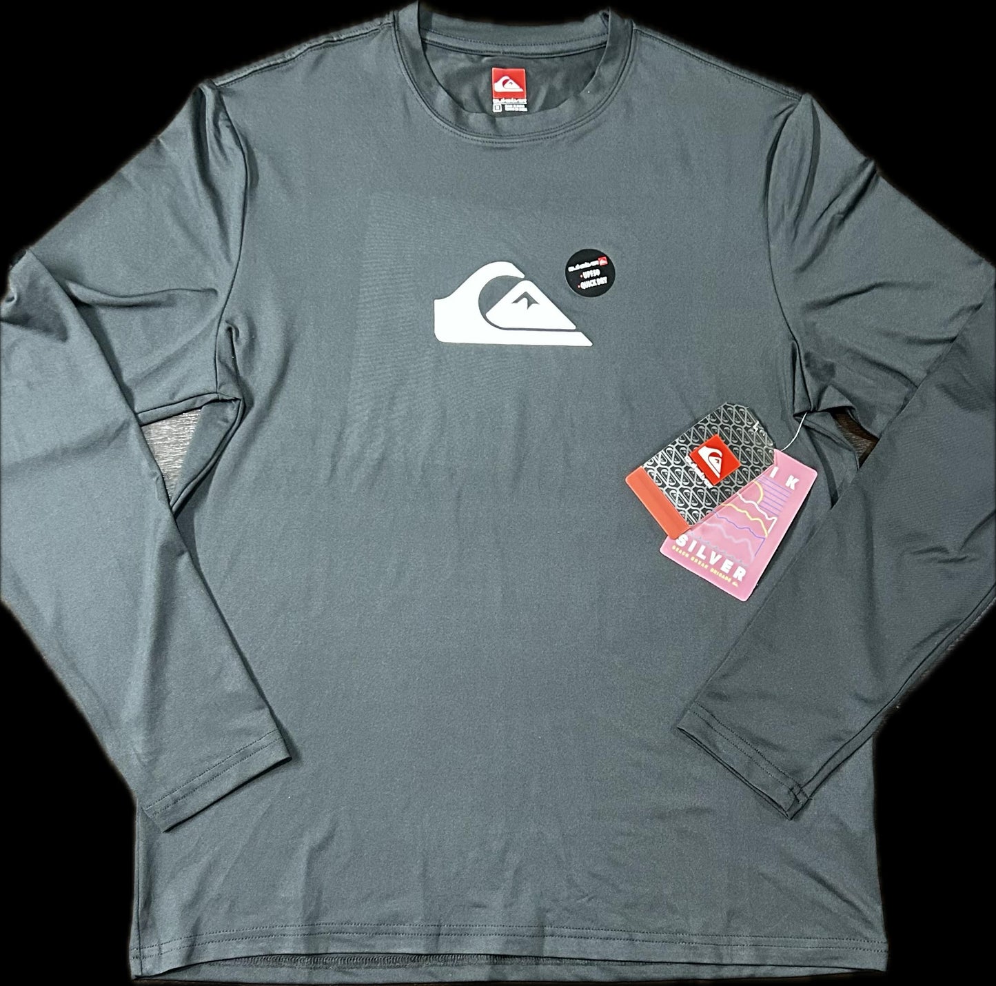 Sudadera Quick Silver negra talla L