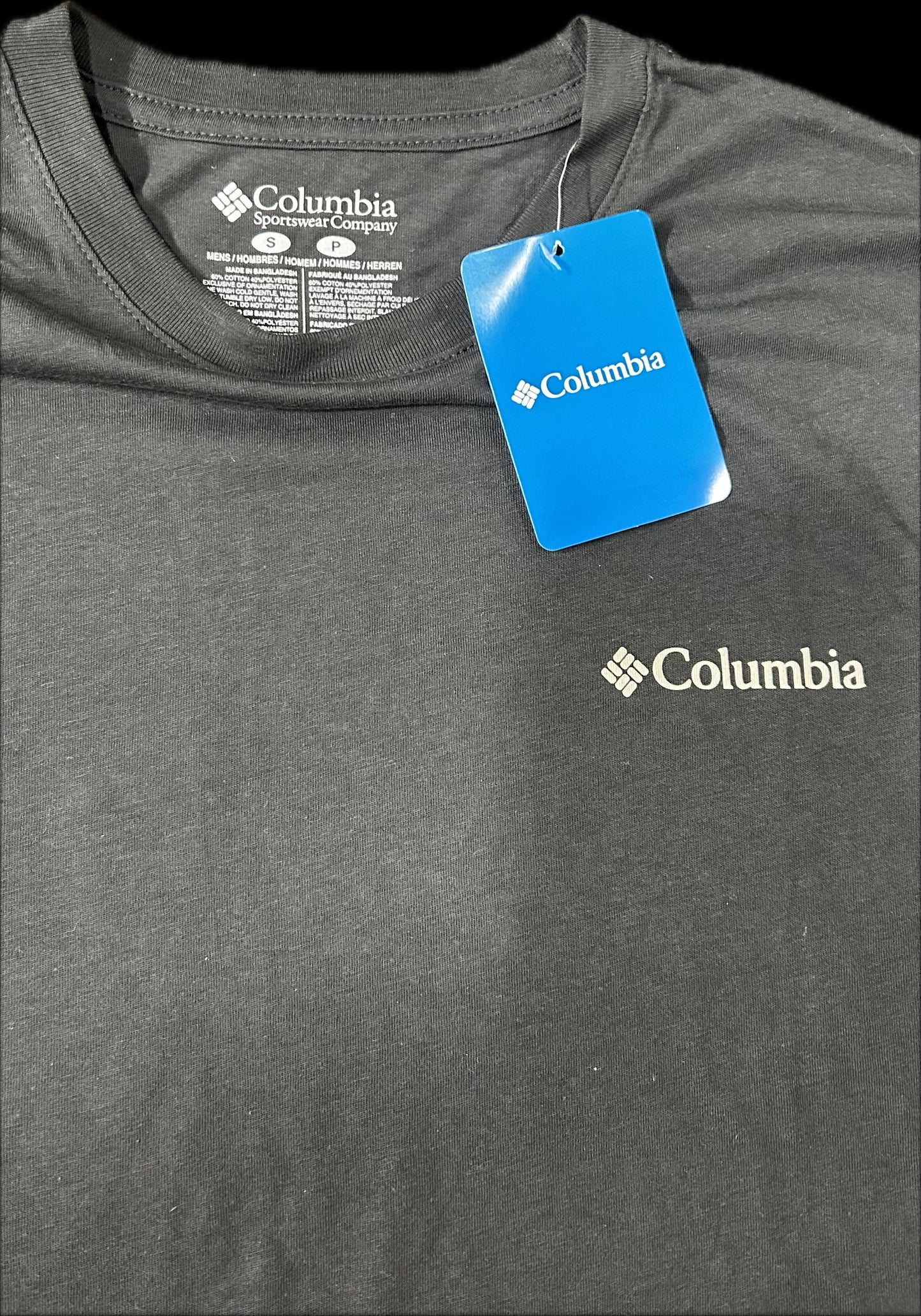 Sudadera Columbia color negro talla S